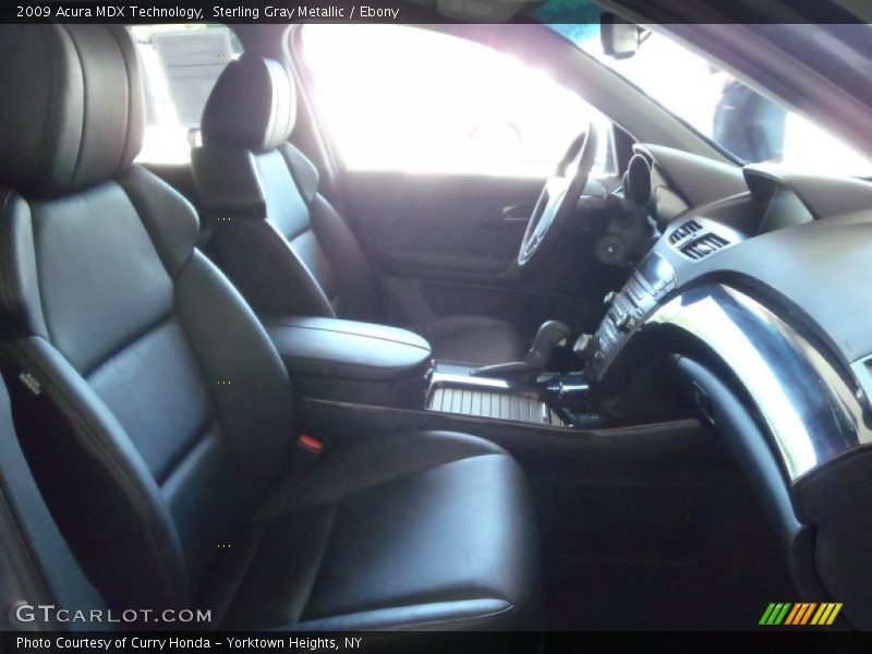 Sterling Gray Metallic / Ebony 2009 Acura MDX Technology