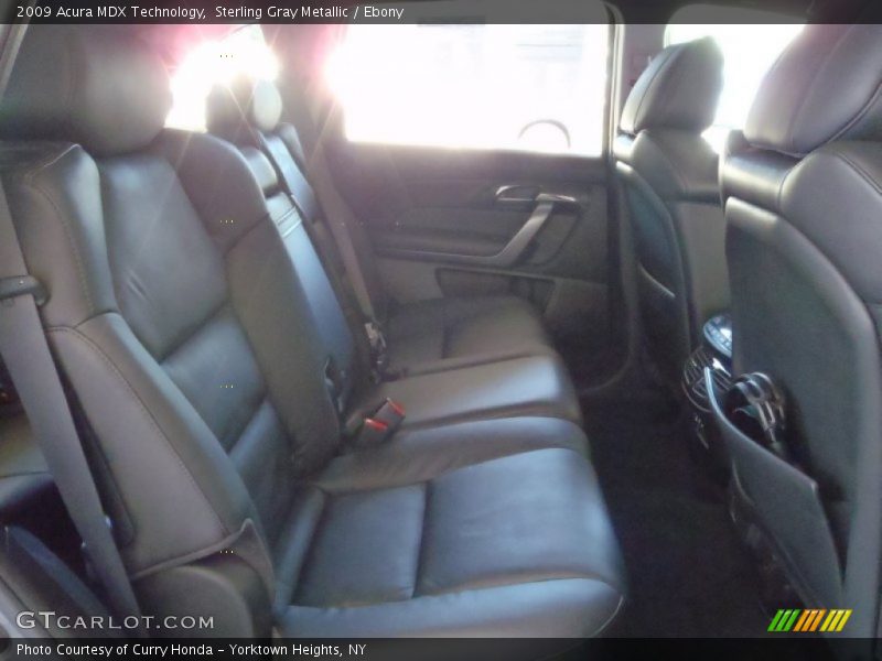 Sterling Gray Metallic / Ebony 2009 Acura MDX Technology