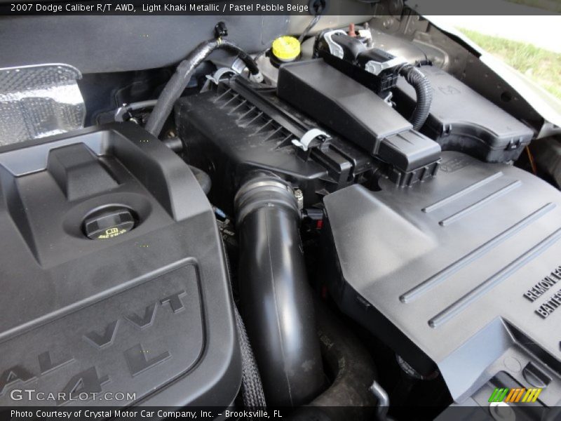 Light Khaki Metallic / Pastel Pebble Beige 2007 Dodge Caliber R/T AWD