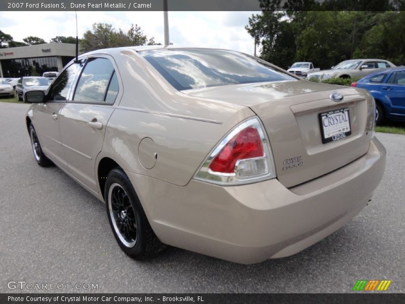 Dune Pearl Metallic / Camel 2007 Ford Fusion S
