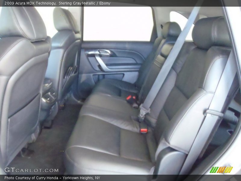 Sterling Gray Metallic / Ebony 2009 Acura MDX Technology