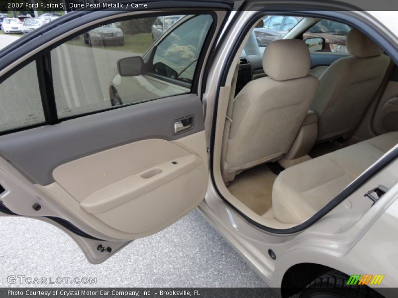 Dune Pearl Metallic / Camel 2007 Ford Fusion S