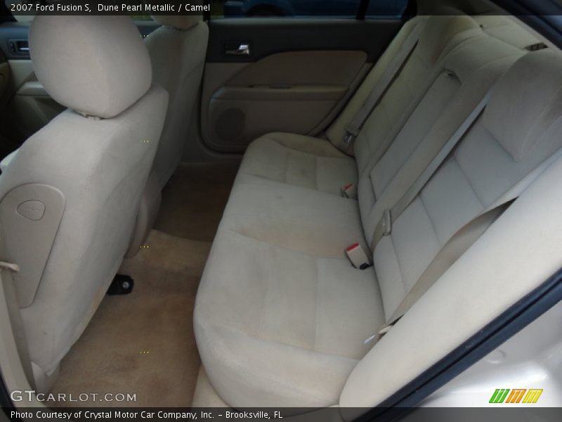 Dune Pearl Metallic / Camel 2007 Ford Fusion S