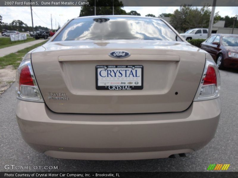 Dune Pearl Metallic / Camel 2007 Ford Fusion S