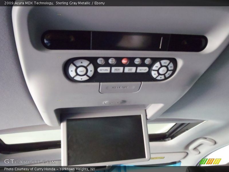 Sterling Gray Metallic / Ebony 2009 Acura MDX Technology