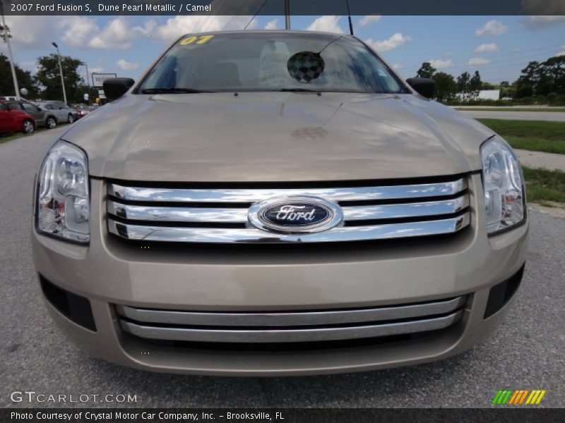 Dune Pearl Metallic / Camel 2007 Ford Fusion S