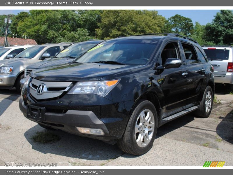 Formal Black / Ebony 2008 Acura MDX Technology