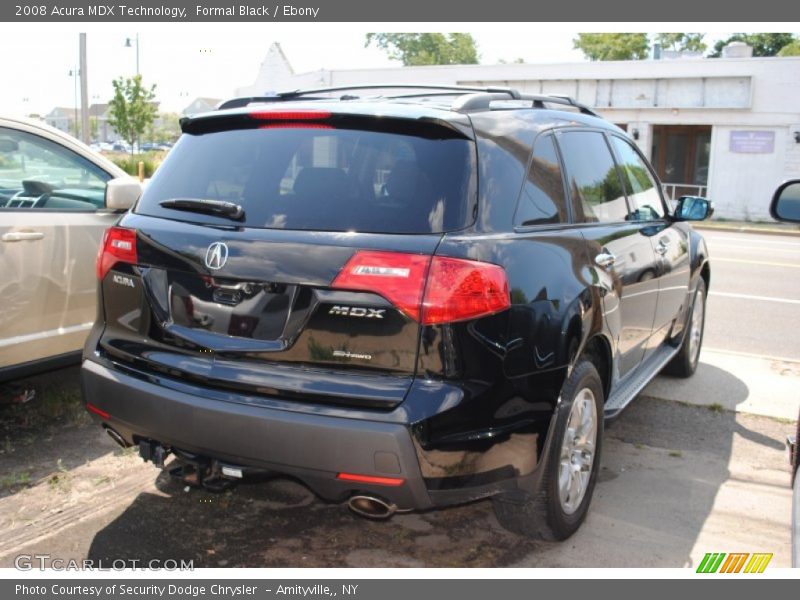 Formal Black / Ebony 2008 Acura MDX Technology
