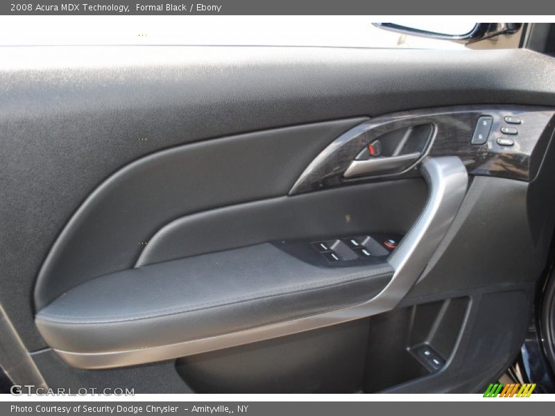 Formal Black / Ebony 2008 Acura MDX Technology