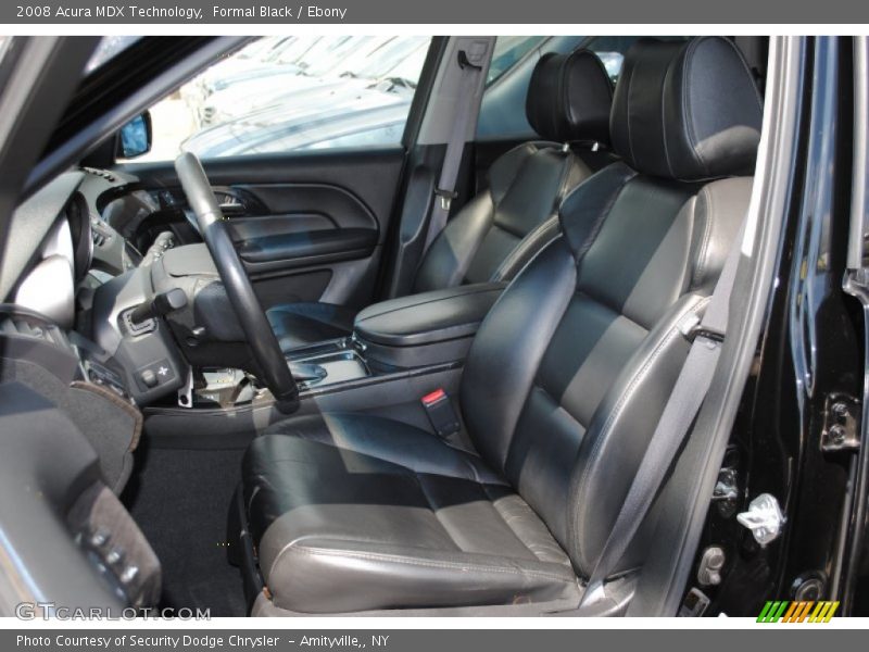 Formal Black / Ebony 2008 Acura MDX Technology