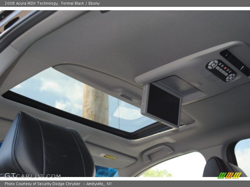 Formal Black / Ebony 2008 Acura MDX Technology