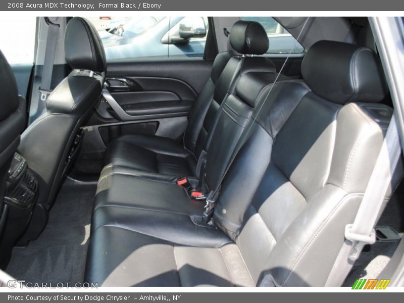 Formal Black / Ebony 2008 Acura MDX Technology