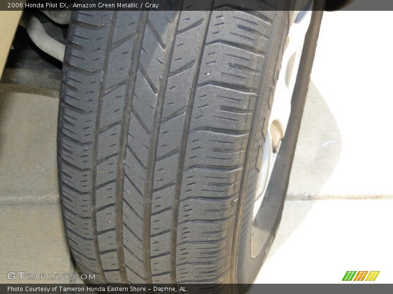 Amazon Green Metallic / Gray 2006 Honda Pilot EX