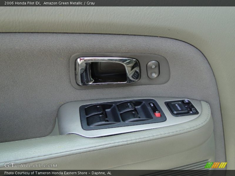 Amazon Green Metallic / Gray 2006 Honda Pilot EX