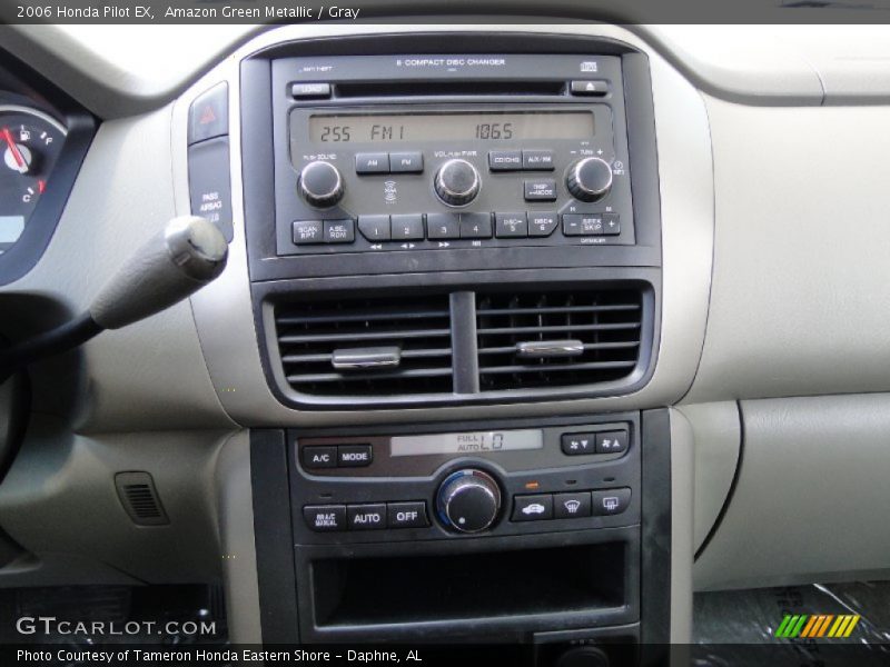 Amazon Green Metallic / Gray 2006 Honda Pilot EX