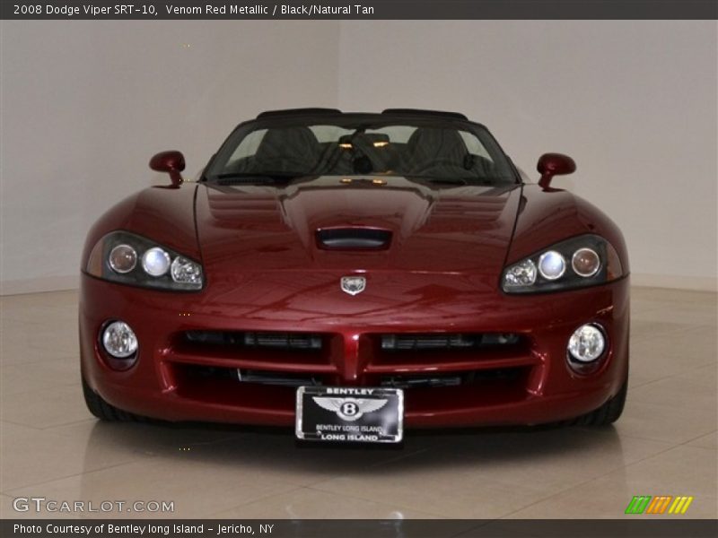 Venom Red Metallic / Black/Natural Tan 2008 Dodge Viper SRT-10