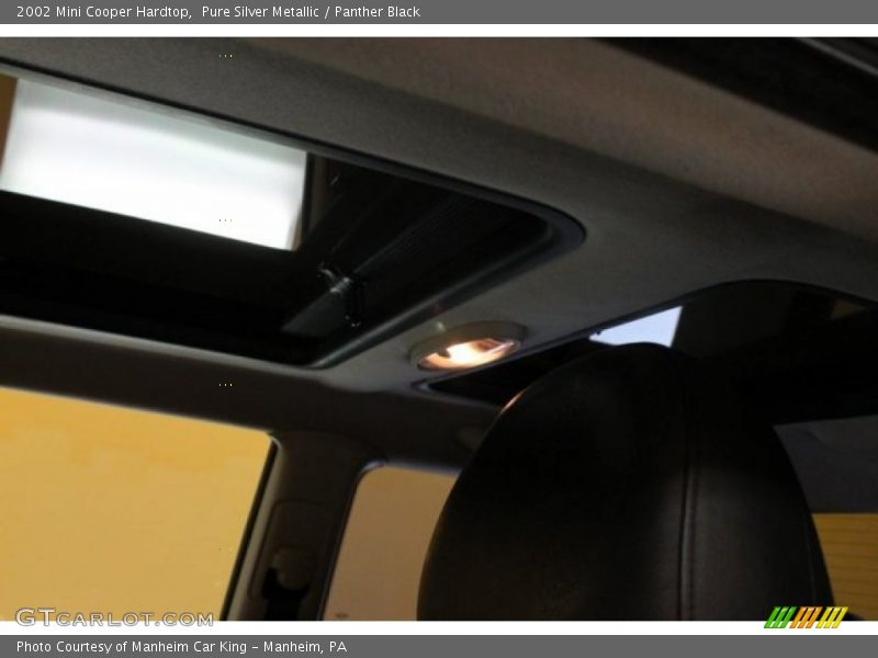 Pure Silver Metallic / Panther Black 2002 Mini Cooper Hardtop