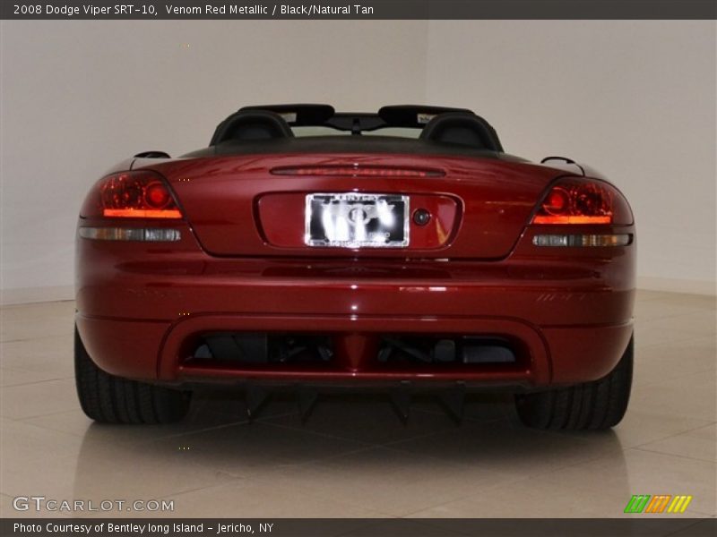 Venom Red Metallic / Black/Natural Tan 2008 Dodge Viper SRT-10