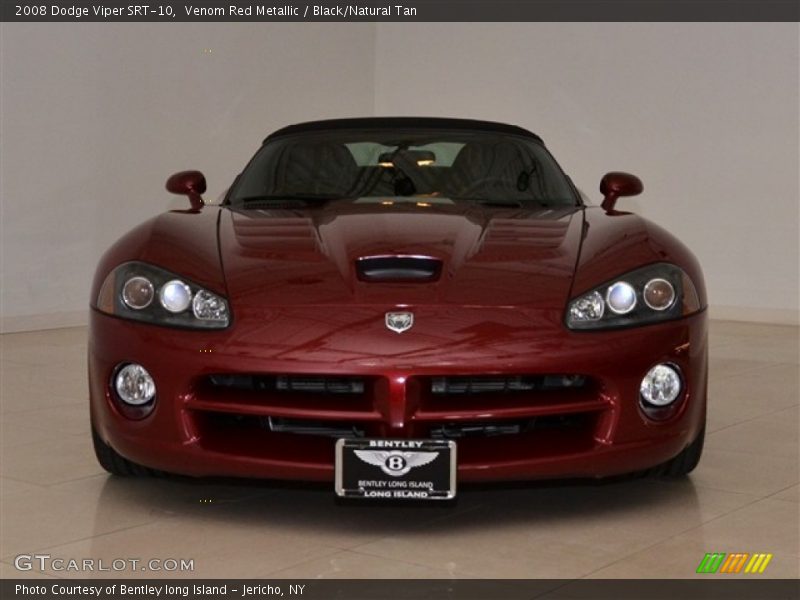 Venom Red Metallic / Black/Natural Tan 2008 Dodge Viper SRT-10