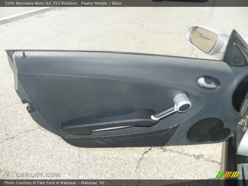 Pewter Metallic / Black 2006 Mercedes-Benz SLK 350 Roadster