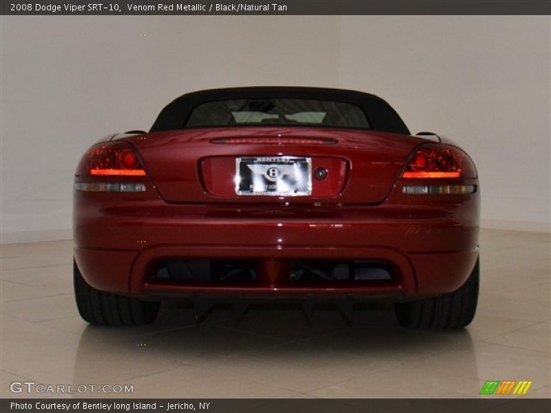 Venom Red Metallic / Black/Natural Tan 2008 Dodge Viper SRT-10