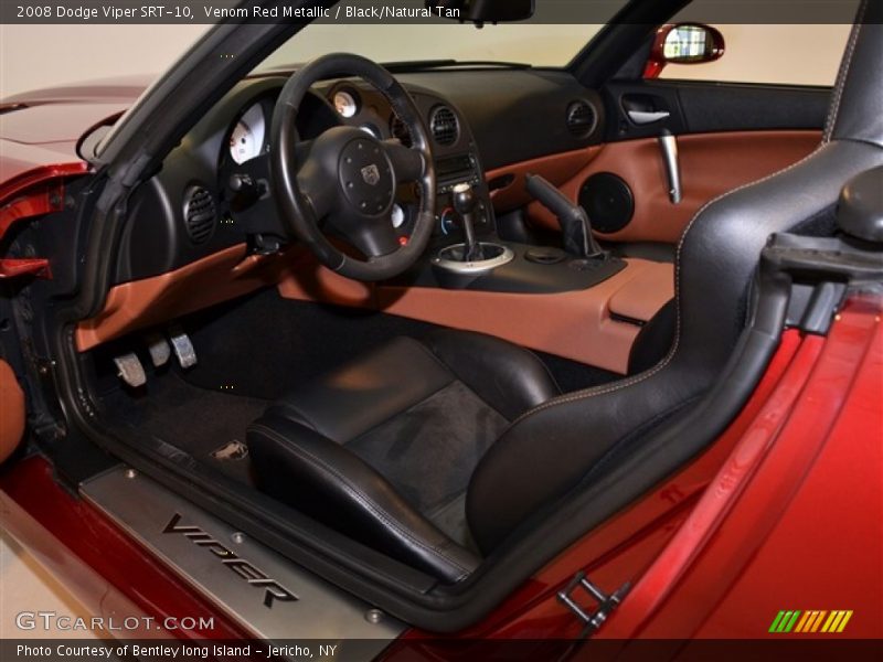  2008 Viper SRT-10 Black/Natural Tan Interior
