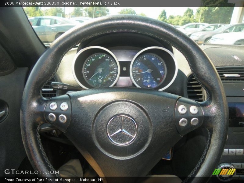 Pewter Metallic / Black 2006 Mercedes-Benz SLK 350 Roadster