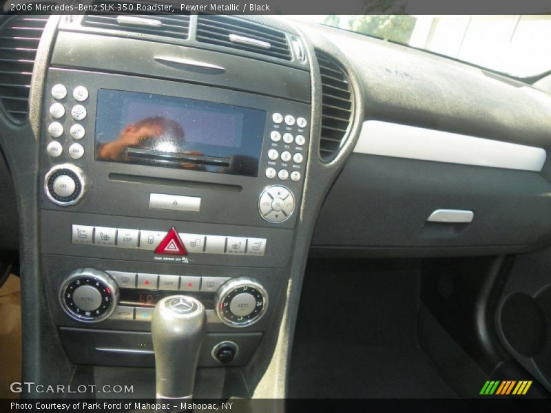 Pewter Metallic / Black 2006 Mercedes-Benz SLK 350 Roadster