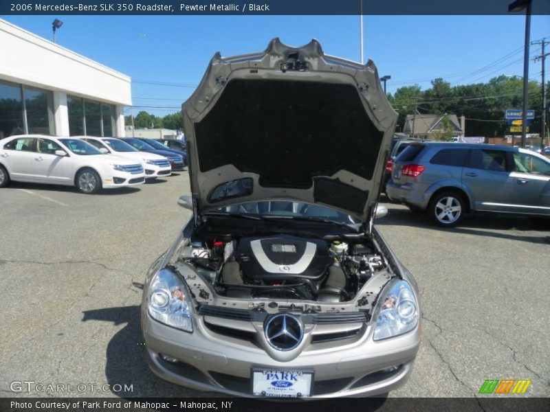 Pewter Metallic / Black 2006 Mercedes-Benz SLK 350 Roadster