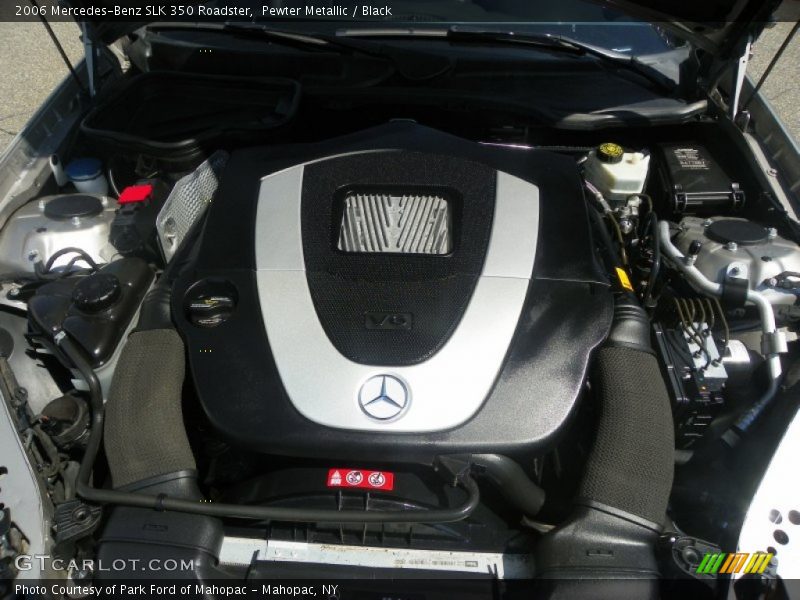 Pewter Metallic / Black 2006 Mercedes-Benz SLK 350 Roadster