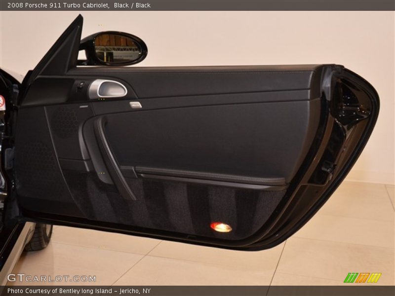 Black / Black 2008 Porsche 911 Turbo Cabriolet