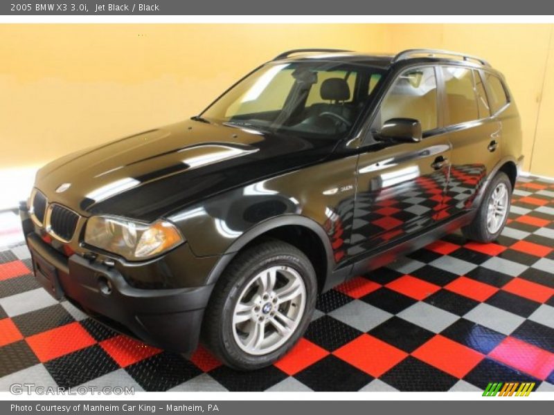 Jet Black / Black 2005 BMW X3 3.0i