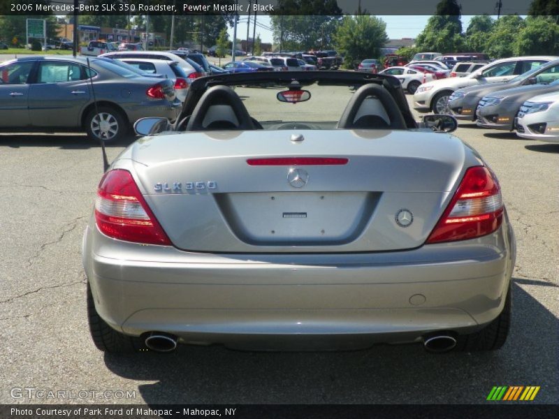 Pewter Metallic / Black 2006 Mercedes-Benz SLK 350 Roadster
