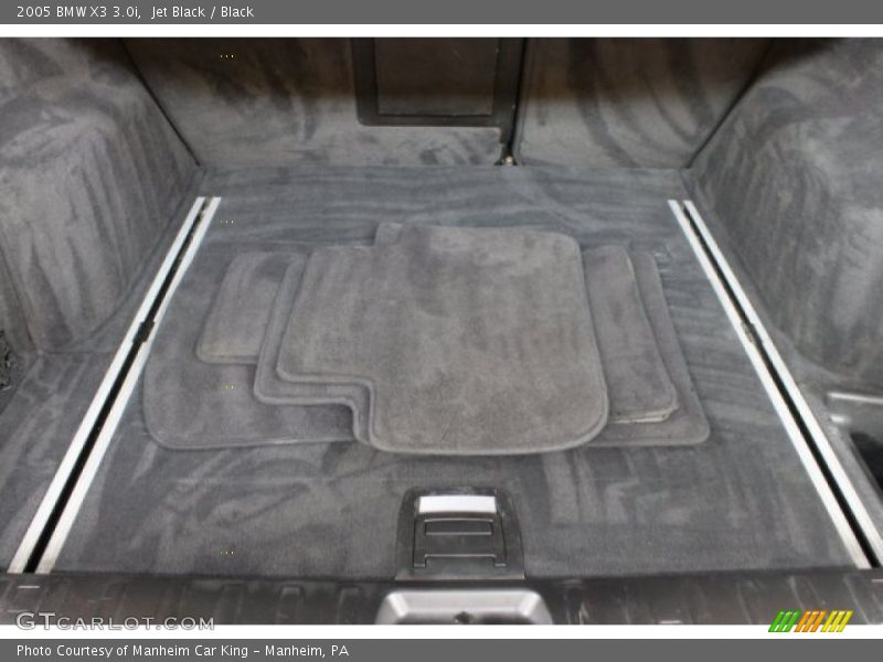 Jet Black / Black 2005 BMW X3 3.0i
