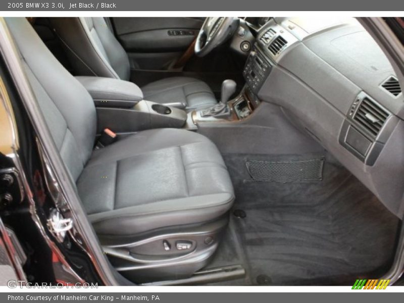 Jet Black / Black 2005 BMW X3 3.0i