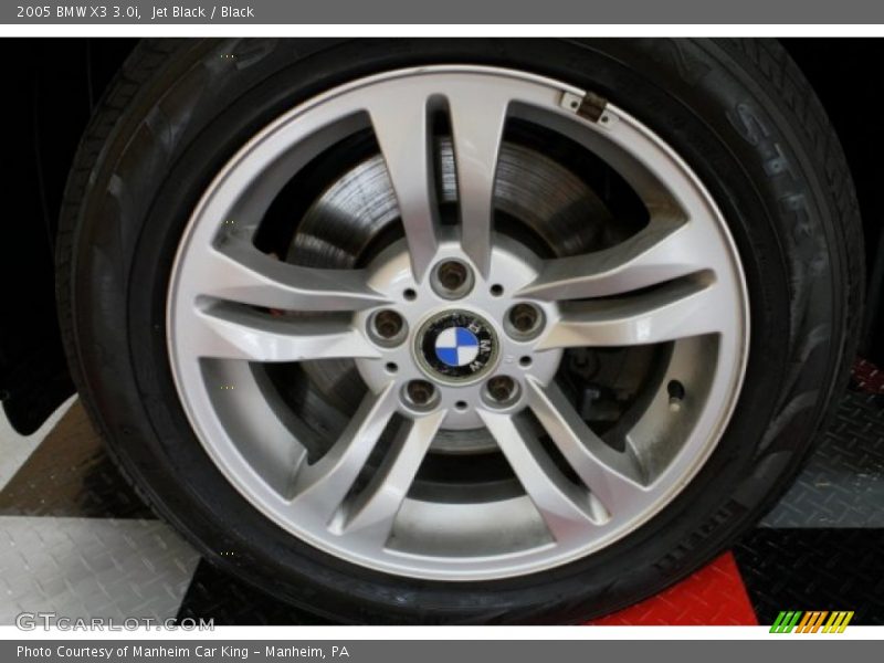 Jet Black / Black 2005 BMW X3 3.0i