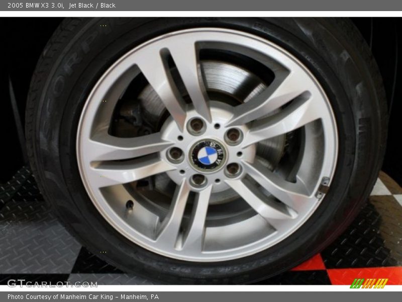Jet Black / Black 2005 BMW X3 3.0i