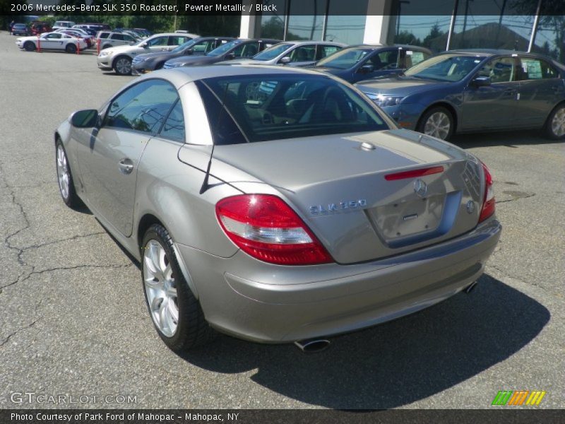 Pewter Metallic / Black 2006 Mercedes-Benz SLK 350 Roadster
