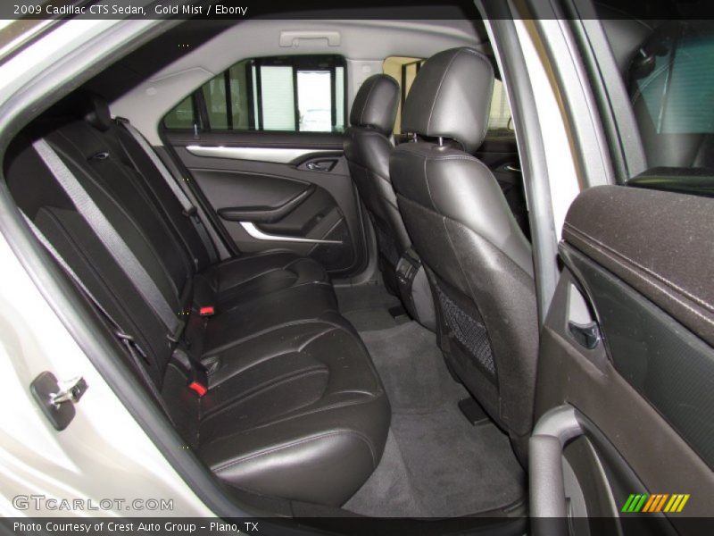 Gold Mist / Ebony 2009 Cadillac CTS Sedan