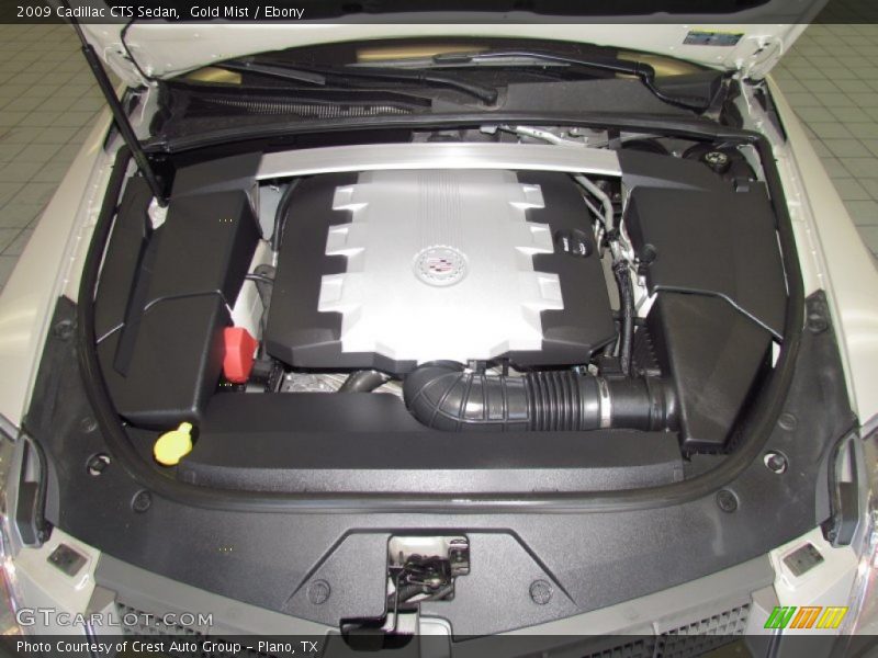 Gold Mist / Ebony 2009 Cadillac CTS Sedan