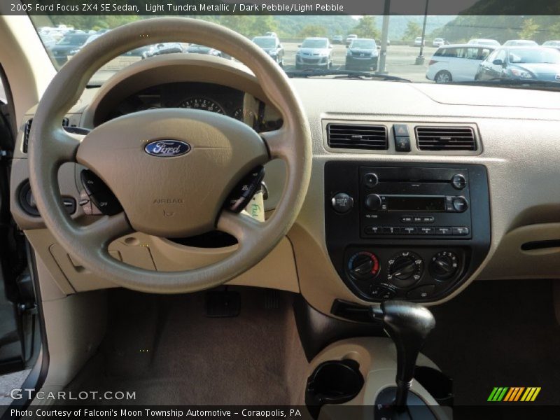 Light Tundra Metallic / Dark Pebble/Light Pebble 2005 Ford Focus ZX4 SE Sedan