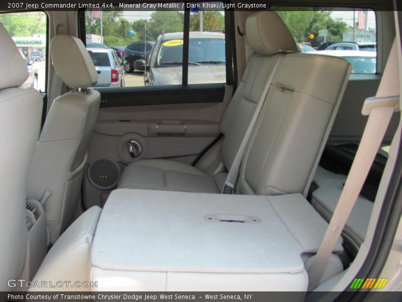 Mineral Gray Metallic / Dark Khaki/Light Graystone 2007 Jeep Commander Limited 4x4
