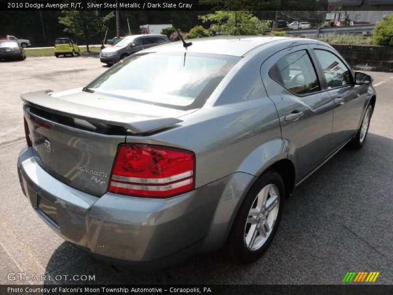 Silver Steel Metallic / Dark Slate Gray 2010 Dodge Avenger R/T