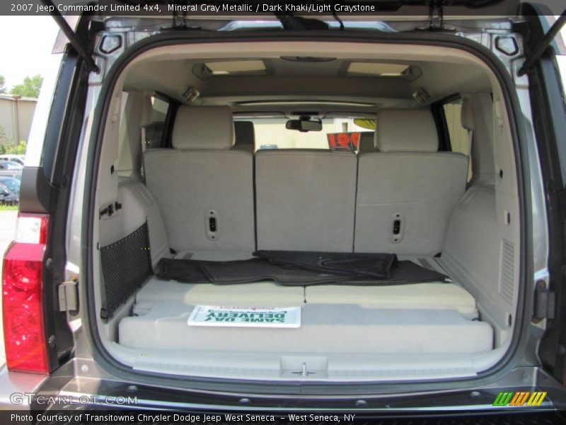 Mineral Gray Metallic / Dark Khaki/Light Graystone 2007 Jeep Commander Limited 4x4