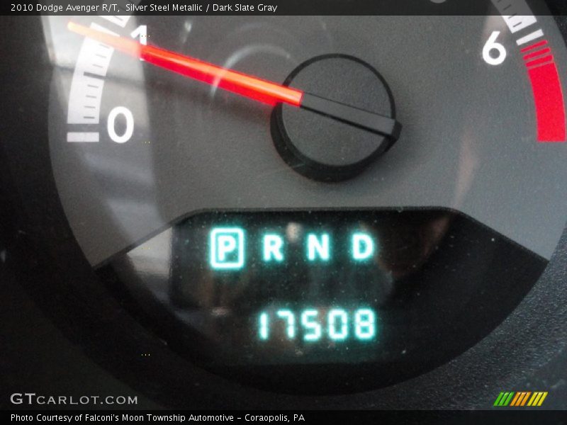 Silver Steel Metallic / Dark Slate Gray 2010 Dodge Avenger R/T