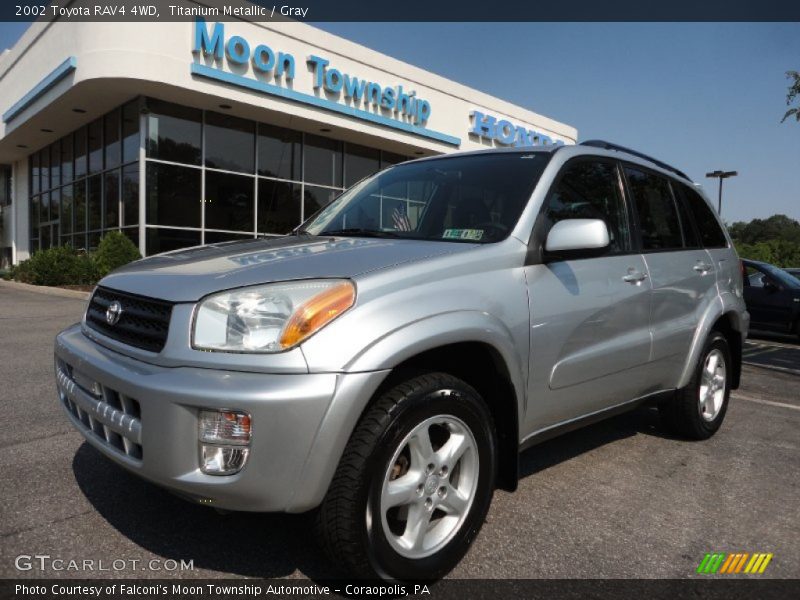 Titanium Metallic / Gray 2002 Toyota RAV4 4WD