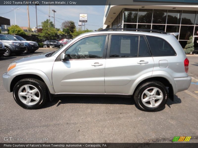 Titanium Metallic / Gray 2002 Toyota RAV4 4WD