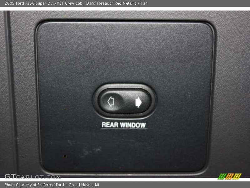 Dark Toreador Red Metallic / Tan 2005 Ford F350 Super Duty XLT Crew Cab