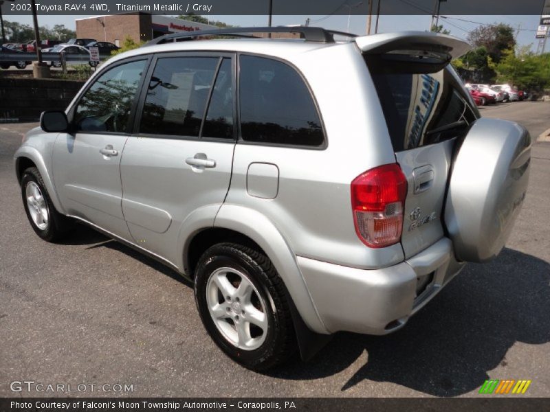 Titanium Metallic / Gray 2002 Toyota RAV4 4WD