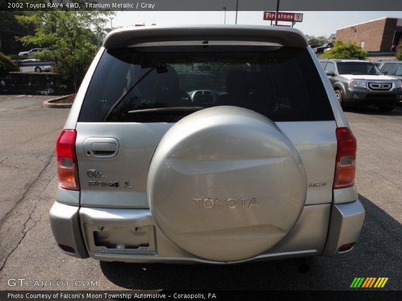 Titanium Metallic / Gray 2002 Toyota RAV4 4WD